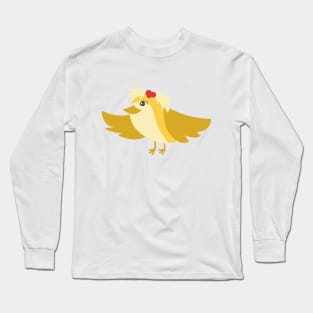 Cute Christmas Bird Long Sleeve T-Shirt